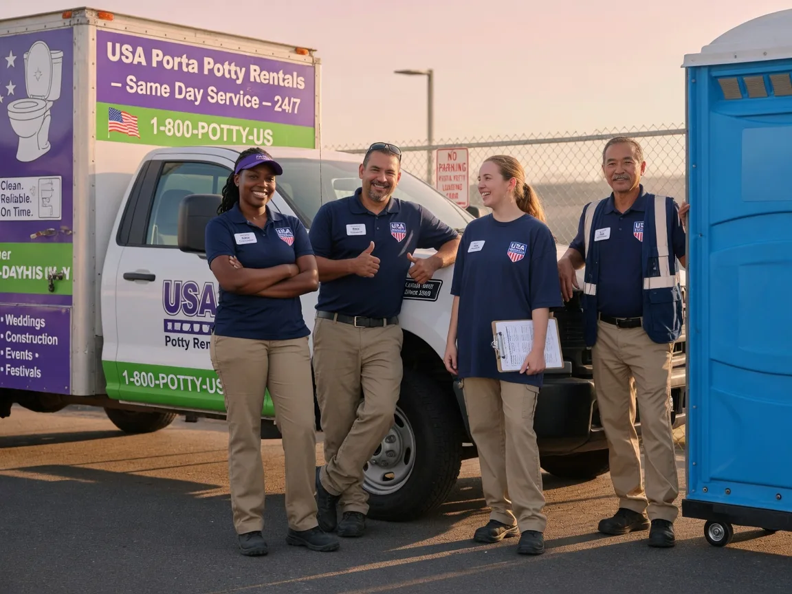Porta Potty Rental company in Saint Ann, MO