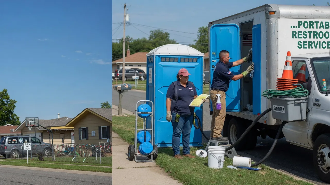 Portable Toilet Rental in Saint Ann, MO near me